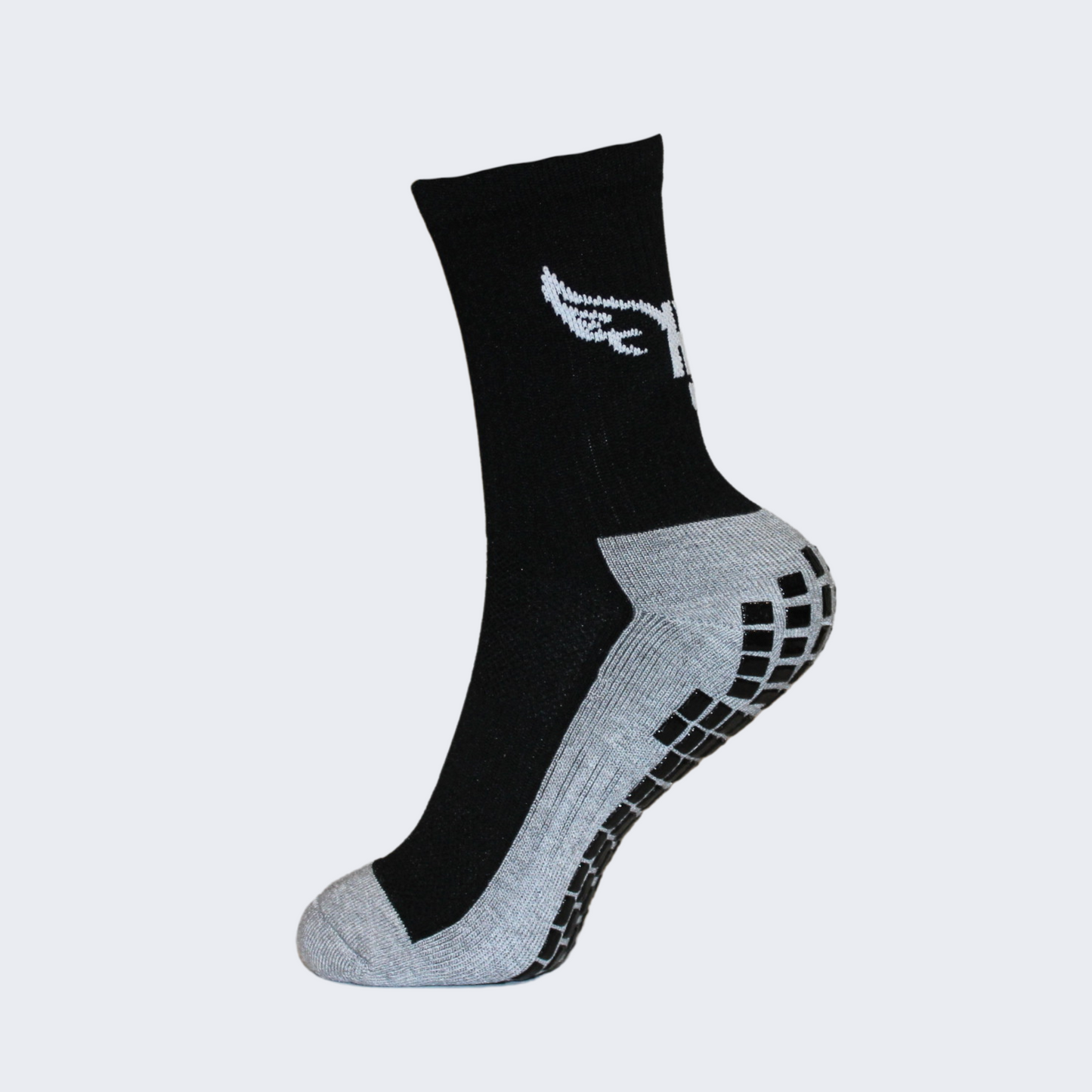 Wings Grip Socks - Black